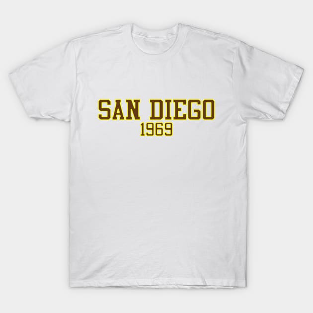 San Diego 1969 T-Shirt by GloopTrekker